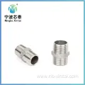 Stainless Steel Pipe Fitting Thread Screw Hex Nipple